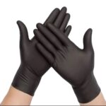 Black Nitrile Powder-Free Gloves - Image 3